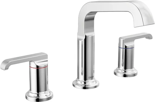 Miniatura 8 de Delta Faucet Tetra - Grifo de baño de níquel cepillado de 3 agujeros, grifo de baño de níquel cepillado, grifo de lavabo de baño, tecnología
