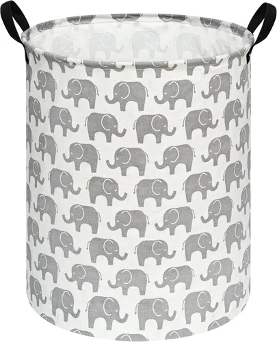 Miniatura 9 de Cesta plegable para ropa sucia para niños, cesta organizadora de almacenamiento plegable, almacenamiento de ropa de juguetes con asas para Mariposa