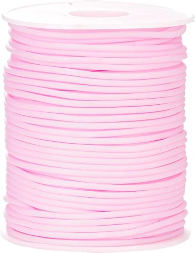 Miniatura 28 de Cable de tubo hueco de goma de 54 yardas, tubo de 0.079 pulgadas, cable de barbero para tejer con agujero de 0.039 pulgadas (0.039 in), protector