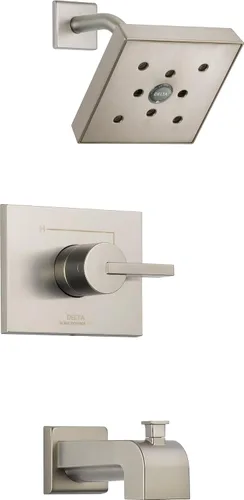 Miniatura 3 de Delta Faucet T14453-CZH2O Vero Monitor Serie 14 - Moldura para bañera y ducha, bronce champán