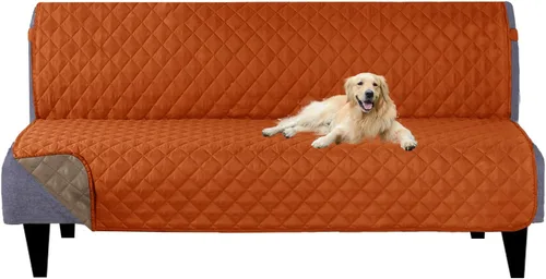 Miniatura 93 de U-NICE HOME Funda de sofá reversible para perros con correas elásticas, resistente al agua, protector de muebles para mascotas, funda de sofá