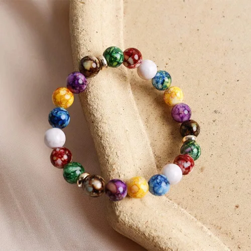 Miniatura 3 de Harry and Henry Pulsera Arus 7 chakras original para mujer, pulseras de piedras curativas, pulsera de cuentas de cristal, pulseras de chakras