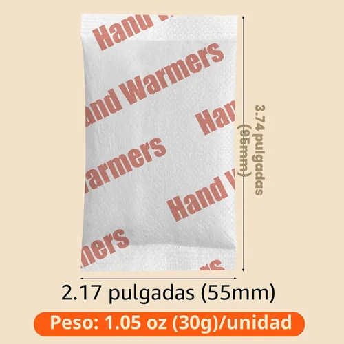 Miniatura 3 de Hand Warmers Disposable - Up to 15 Hours of Heat - 10/50/100/200 Pack Super Long Lasting Air Activated Warmers, All Natural, Portable for Body