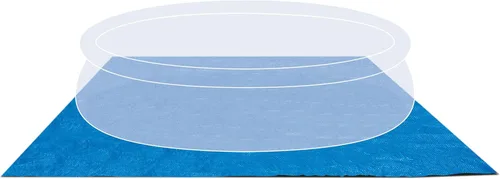 Intex Tela de superficie para piscinas sobre superficie redondas de 8 ft a 15 ft.