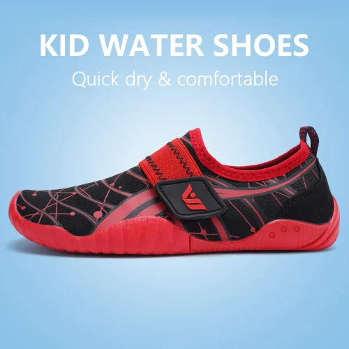 Miniatura 4 de CIOR Zapatos de agua ligeros para niños y niñas, tenis acuáticos para la playa (niños pequeñosniños grandes)