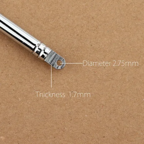 Miniatura 4 de Antena telescópica de repuesto de 7 secciones premium para radio FM DAB/DAB+receptor AV sintonizador de alta fidelidad