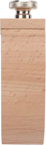 TOPINCN Soporte para papel de lija de haya, bloques de lijado, herramientas de cuero hechas a mano, bloque de lijado de madera, madera sin terminar