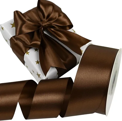 Miniatura 100 de 10 Classic Colors Double Face Satin Ribbon Set 1/8 Inch Polyester Ribbons for Gift Wrapping Fabric Ribbon for Crafts Flower Bouquet Arts Wedding