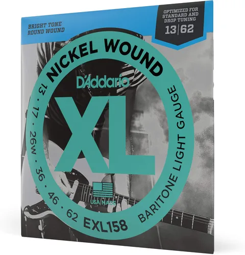 Miniatura 50 de D'Addario XL EXL115-10P - Cuerdas de níquel para guitarra eléctrica de 6 cuerdas, entonación perfecta, sensación consistente, durabilidad fiable