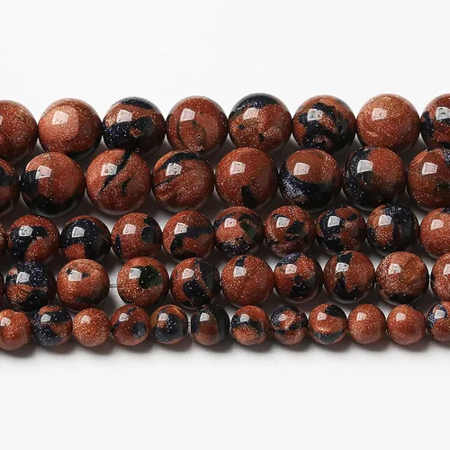 Miniatura 54 de 36 cuentas de calcedonia de jade rojo natural de 25/64 pulgadas (0.394 in), redondas sueltas, piedras preciosas energéticas curativas, para hacer