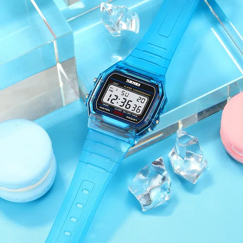 Miniatura 3 de FANMIS Reloj digital deportivo multifuncional para hombre y mujer, resistente al agua, LED, electrónico, tácticas militares, cronómetro
