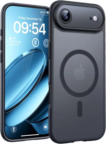 Miniatura 13 de TOCOL Funda magnética 3 en 1 para iPhone 14 Pro, mejorada [protección completa de cámara] con 2 protectores de pantalla, funda de grado militar Azul
