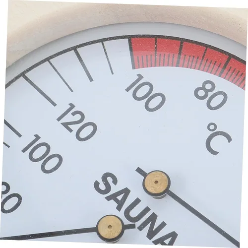 Miniatura 3 de Indoor Sauna Temperature Gauge Analog Humidity Multifunctional Wall Mounted Thermometer for Sauna