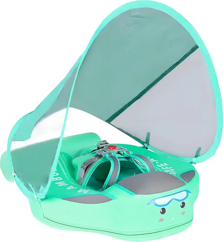 Mambobaby Flotador para añadir cola sin volteo, flotador de natación para bebé, flotador de espuma de perlas, flotadores de agua sólida, entrenador