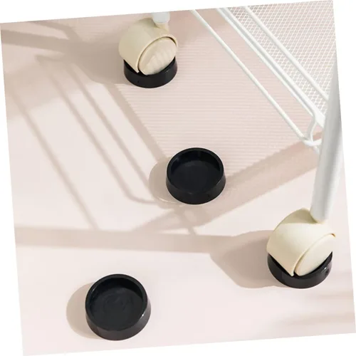 Miniatura 7 de DOITOOL 2 sets protectores de patas de silla accesorios muebles ruedas tazas para suelos duros ruedas de goma 2 unids*2