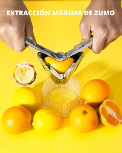 Miniatura 2 de Bagrox Exprimidor de Limón, Exprimidor de Jugo de Limón de Acero Inoxidable, Exprimidor Manual para Limón, Cítricos, Lima, Naranja, Exprimidor