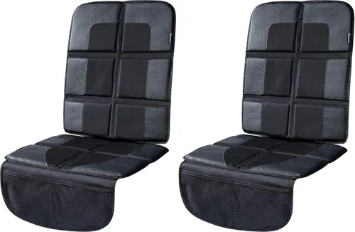 Miniatura 10 de Magnelex Protector de asiento de automóvil, funda más grande, acolchado extra grueso y poliéster 600D impermeable, 2 bolsillos grandes, uso