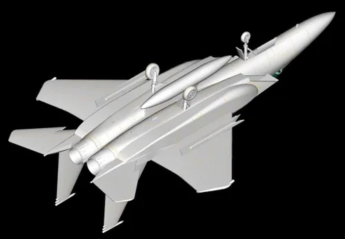 Miniatura 3 de Hobby Boss F-15C Eagle Fighter - Kit de construcción de modelo de avión