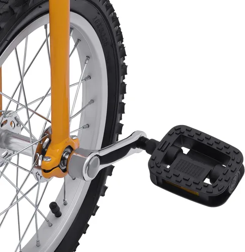 Miniatura 4 de Gdrasuya10 Rueda monociclo de 16 pulgadas, rueda de neumáticos de altura ajustable, monociclo moderno de acero con borde de acero para deportes al