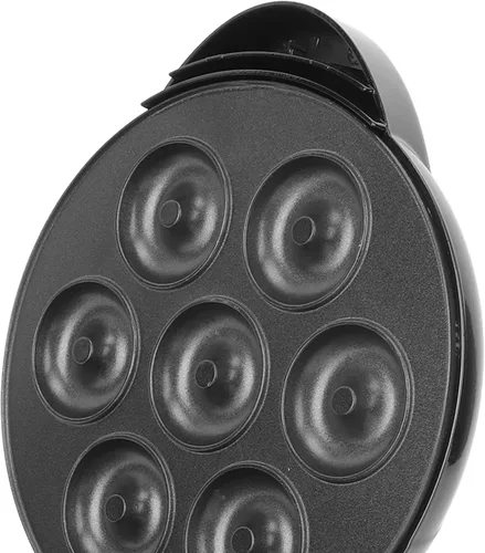 Miniatura 8 de Máquina para hacer donas, mini máquina de donas de 1000 W de doble cara con superficie antiadherente para desayunos, aperitivos, postres y más, hace