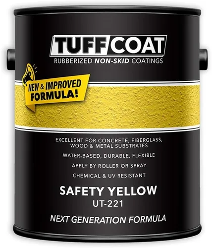 Miniatura 23 de Tuff Coat UT-213 Gris Medio - 5 Galones: Revestimiento sumergible, a base de agua, de goma antideslizante
