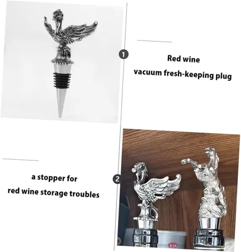 Miniatura 8 de Hemoton Tapón de vino Dragón Tapas de botella de vino Tapón de botella de vino Original Animal Sellado Tapones de botella Tapones de botella Tapón
