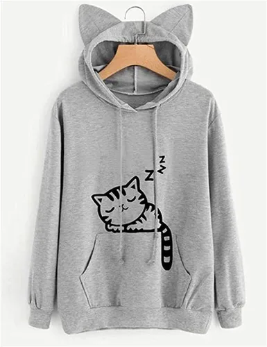 Miniatura 2 de Fronage - Sudadera con capucha para niñas adolescentes y mujeres, de manga larga, lindas, sin botones
