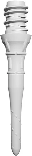 Miniatura 2 de L-style Puntos de punta suave premium Lippoint - 2BA - Puntas de dardos de repuesto Blanco