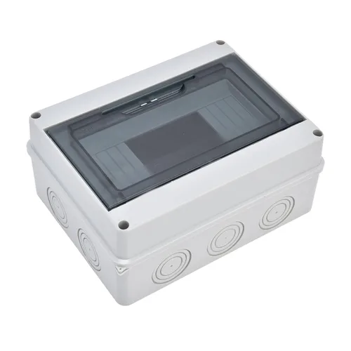 Miniatura 6 de Caja de Protección de Distribución IP65 ABS, Caja de Distribución de Interruptor de Circuito Impermeable de 12 Vías, 12 DIN Caja de Unión