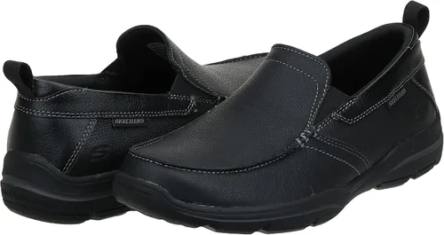 Miniatura 7 de Skechers Ajuste relajado para hombre Harper - Mocasín Forde, Negro