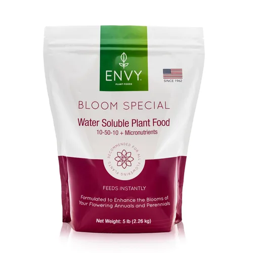 Miniatura 14 de ENVY Bloom Special Professional Grade (10-50-10) Alimento vegetal soluble en agua, promueve flores más grandes y hermosas (3.0 libras)