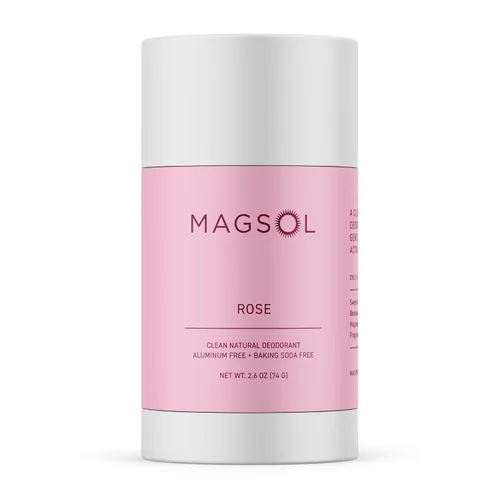Miniatura 8 de MAGSOL - Desodorante de magnesio para mujeres, sin aluminio, sin bicarbonato de sodio, desodorante natural para pieles sensibles, protección contra