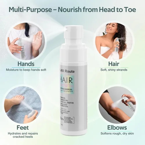 Miniatura 6 de Aceite de batana para el crecimiento del cabello, aceite de batana natural crudo para el crecimiento del cabello para mujeres/hombres con agua