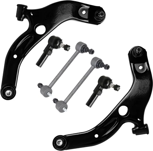 Miniatura 139 de Detroit Axle - Kit de extremo delantero para Chrysler 300 Dodge Charger Challenger 2011-2023, 2 brazos de control inferiores traseros 2 varillas