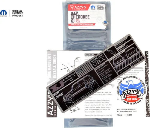 Miniatura 3 de Placa de datos Jeep® (Cherokee (XJ))