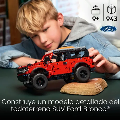 Miniatura 2 de LEGO Technic Ford Bronco - Auto de juguete para niños, juguete de construcción para niños y niñas, a partir de 10 años, juguete de automóvil y kit