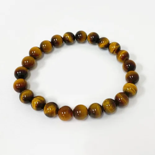 Miniatura 103 de Gem Avenue Handmade Round Bead Stretch Bracelet Unisex Natural Stone Beaded Jewelry for Men & Women, Elastic Wristband for Daily Wear