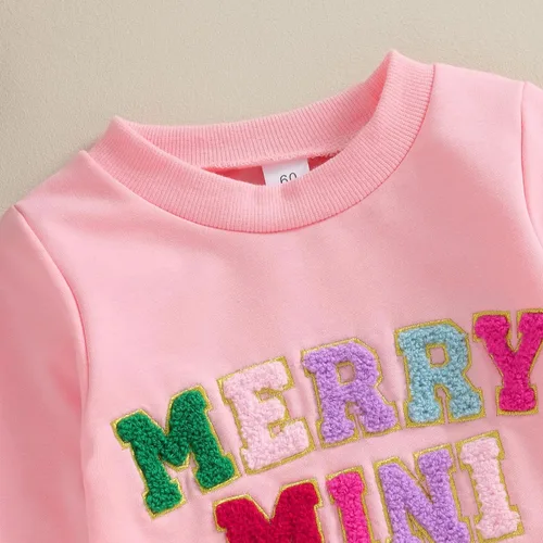 Miniatura 53 de FYBITBO Ropa de bebé niño niña Santa manga larga mono mameluco recién nacido primera Navidad traje de una pieza