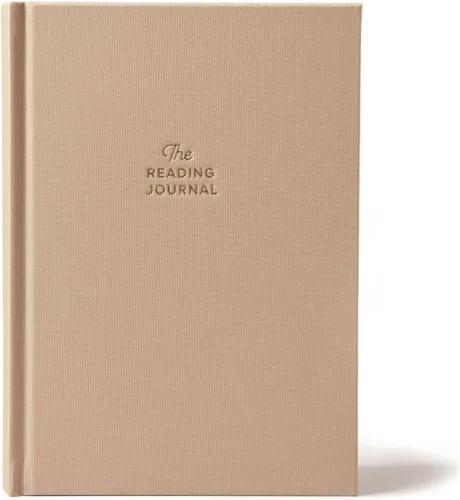 Kunitsa Co. Diario de Lectura - 52 reseñas. Revisa y rastrea tu lectura. Diario de libros para amantes de los libros y lectores. Beige