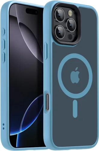 Miniatura 95 de Funda para iPhone 17 Pro Max con protector de lente de cámara [protección de grado militar de 10 pies] compatible con MagSafe a prueba de golpes