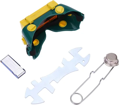 Miniatura 7 de Antorchas de oxiacetileno, kit de antorcha de oxígeno y acetileno, kit de soplete de corte de soldadura portátil con bolsa cilíndrica y cilindros