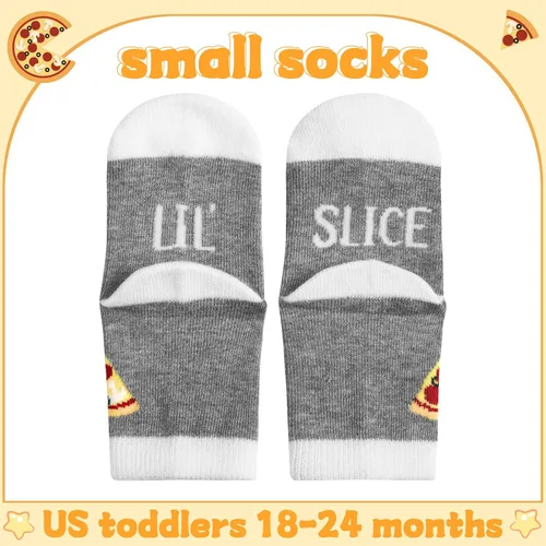 Miniatura 2 de Jiuguva Juego de 4 pares de calcetines a juego para papá y bebé, regalos para papá por primera vez, regalos para papá e hijo, trajes a juego