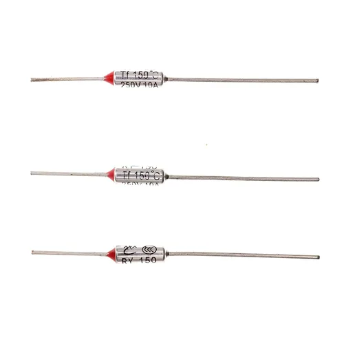 Miniatura 15 de Fusible térmico de temperatura metálica RY65 149.0 °F 149 ℉ 10A 250V 10 piezas