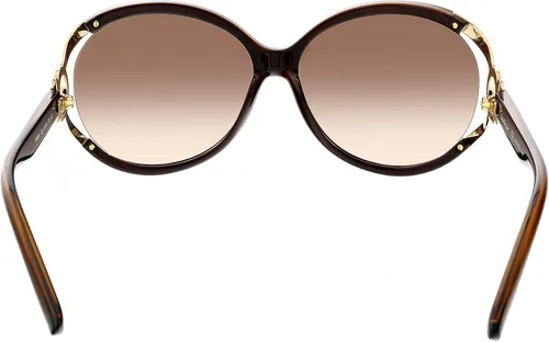Miniatura 4 de Salvatore Ferragamo SF600S 220 - Lentes de sol color marrón oscuro perla 61 14 130 Marrón oscuro