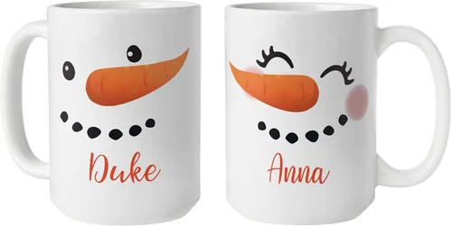 Miniatura 26 de Let's Make Memories Taza de Café Personalizada Oficial de PEANUTS - Relleno de Media Navideña de Vacaciones - Taza de Café Personalizada - Love From