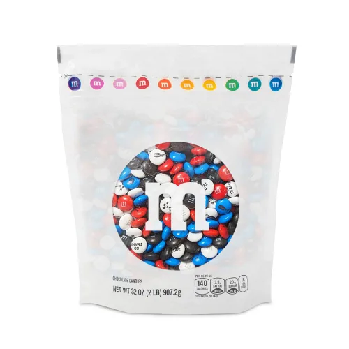 Miniatura 6 de M&M'S WORLD Cinco De Mayo - Caramelos de chocolate con leche, 2 libras de colores surtidos con iconos temáticos del Cinco de Mayo, paquete