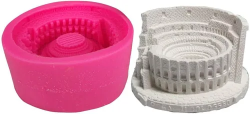 Miniatura 10 de Molde de maceta de hormigón – Molde de silicona para macetas suculentas – Molde de resina epoxi para cemento y arcilla – Portavelas