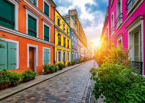 Wonder Forge Rue Cremieux Paris - Rompecabezas de 1000 piezas para adultos | Piezas únicas y perfectamente ajustadas | Imágenes divertidas y