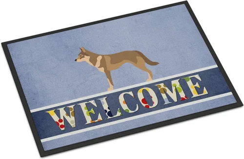 Miniatura 19 de Caroline's Treasures BB8321JMAT - Felpudo de bienvenida Berger Picard de 24 x 36 pulgadas, tapete azul para puerta delantera, para interiores