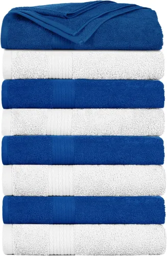Miniatura 48 de Ample Decor Juego de 12 toallas de baño de 600 GSM, 100% algodón, 4 toallas de baño, 4 toallas de mano, 4 paños de lavado, absorbentes y suaves